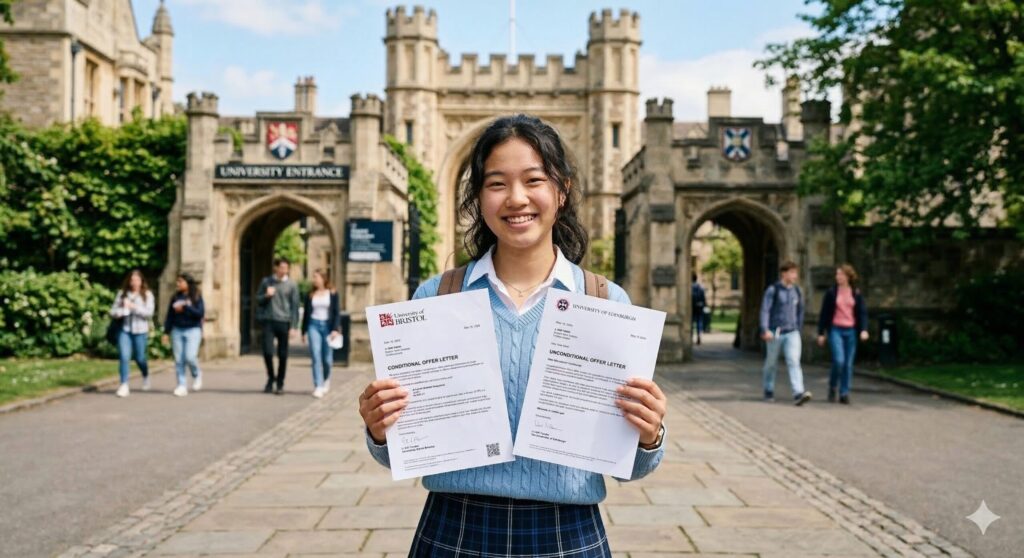 Conditional offer letter vs Unconditional offer letter